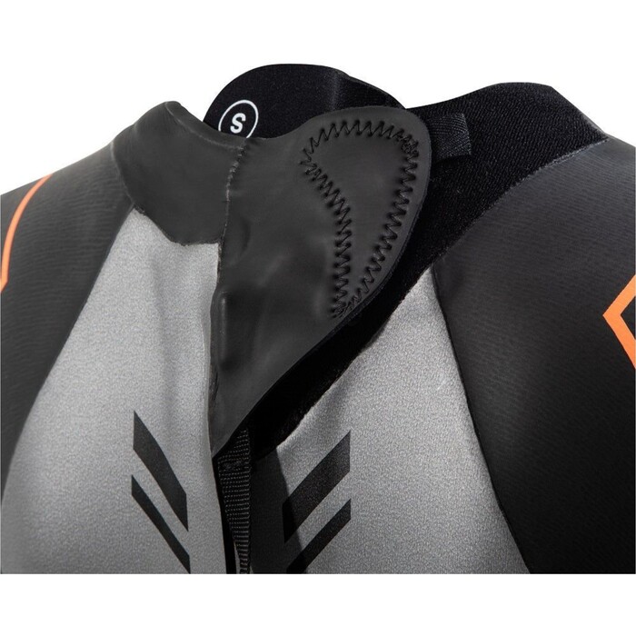 2024 ZONE3 Womens Thermal Apire Wetsuit WS22WTHRM101 - Black /  Orange